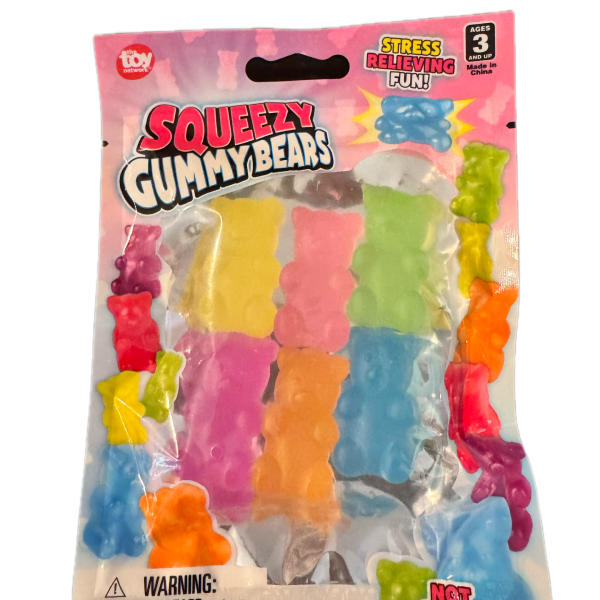 Mini Squeezy Yummy Bear set