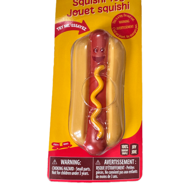 Hot Dog Squishy- Hard to find! 