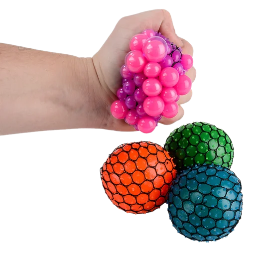 2" Squeeze Grape Squish ball