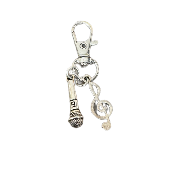 Microphone/Music Charm
