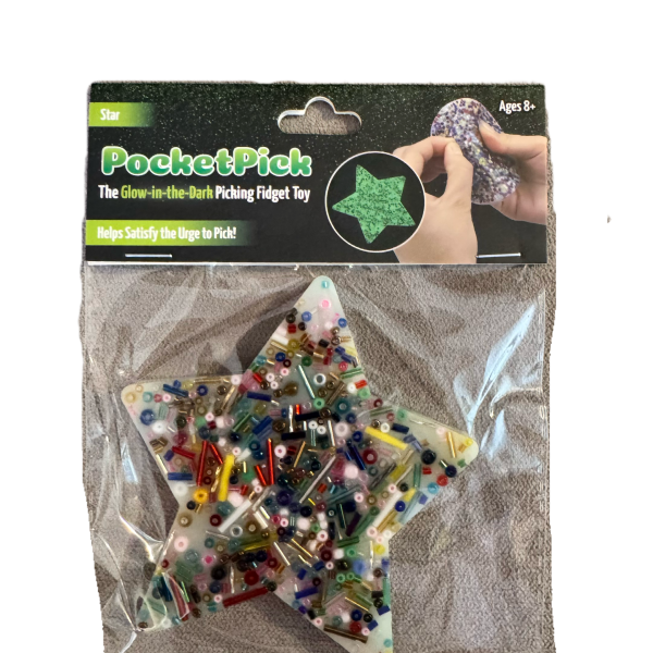Glow in the Dark Pick Pad toy