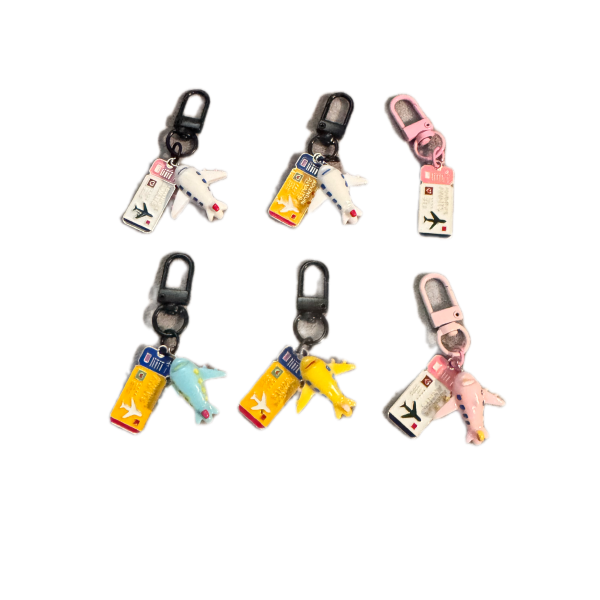 Airplane/Plane Ticket Charm