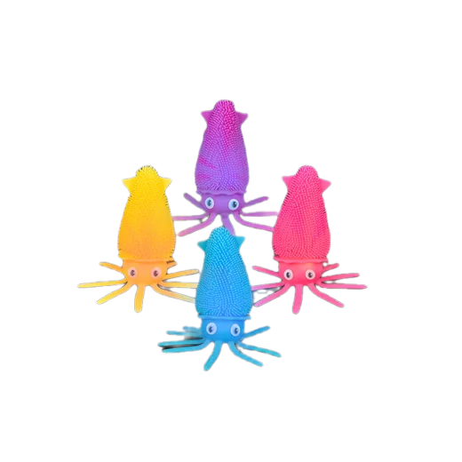 Light up squishy Squid