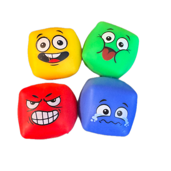 Squeeze cube Emoji Faces
