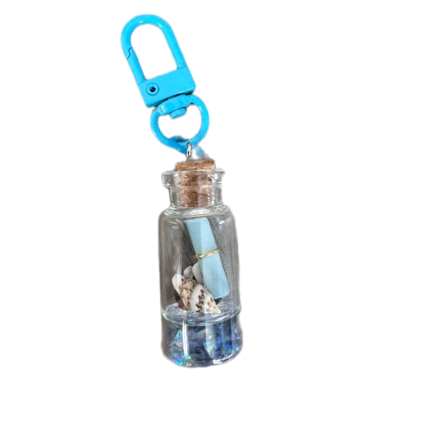 Message in a Bottle Charm